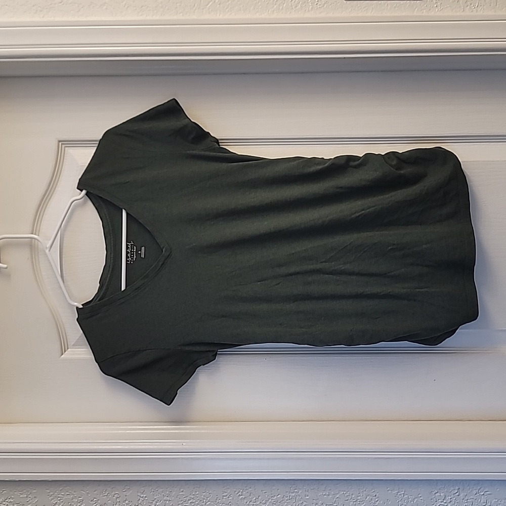 Army green short sleeve maternity Tee/T-shirt